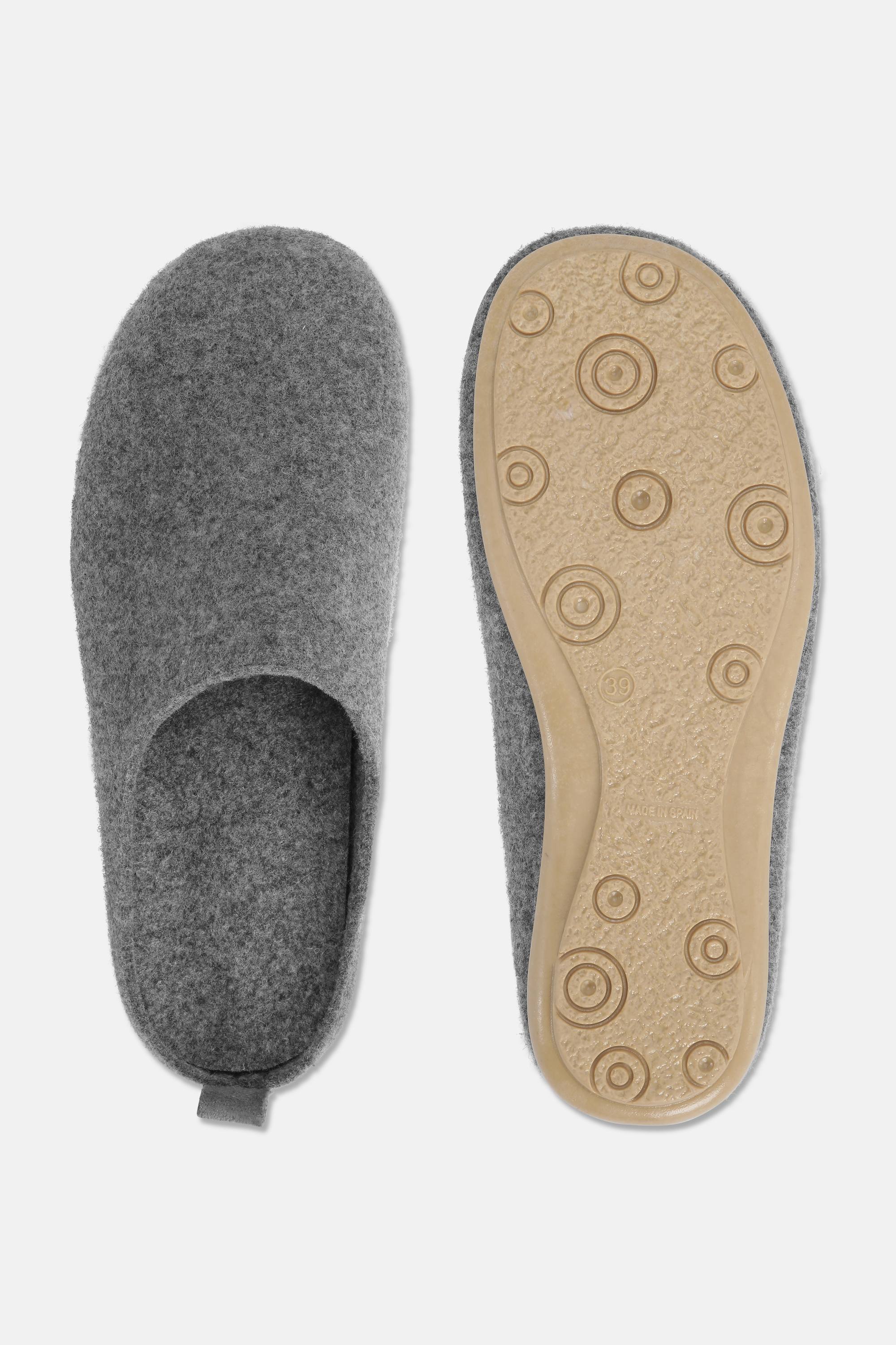 Wool slip-in - Grey Wheat